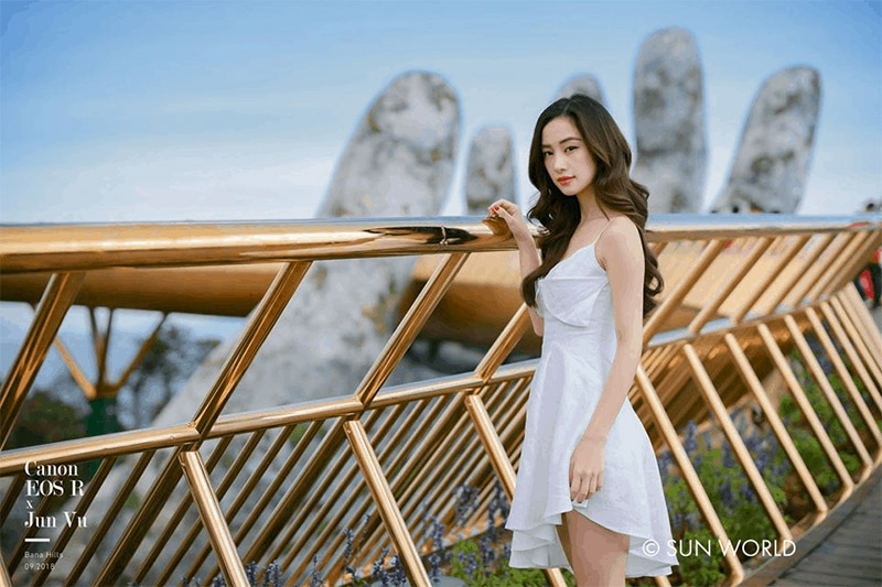 check in cầu vàng bà nà hill đà nẵng