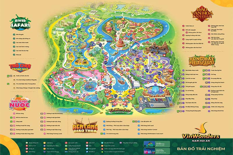 bản đồ vinwonder nam hội an 