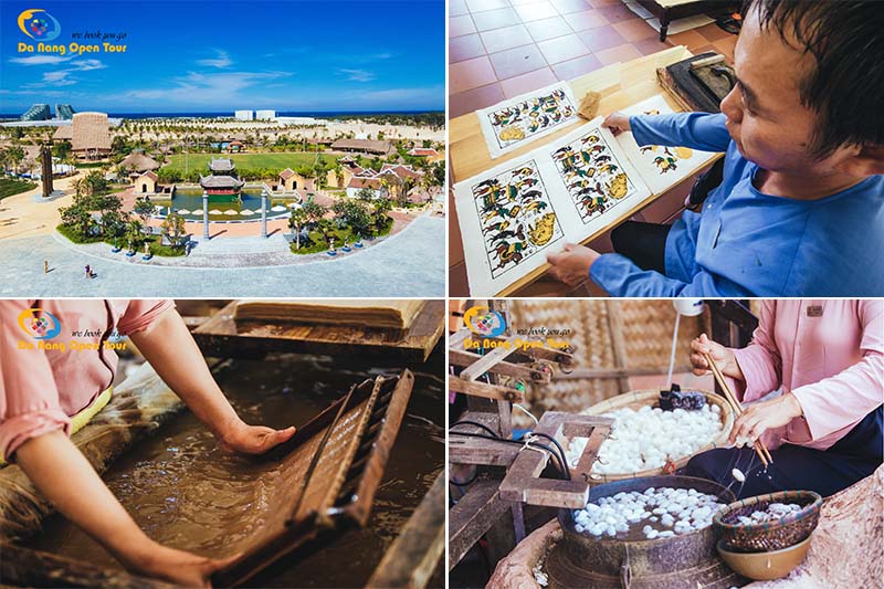 làng nghề truyền thống đảo văn hóa dân gian