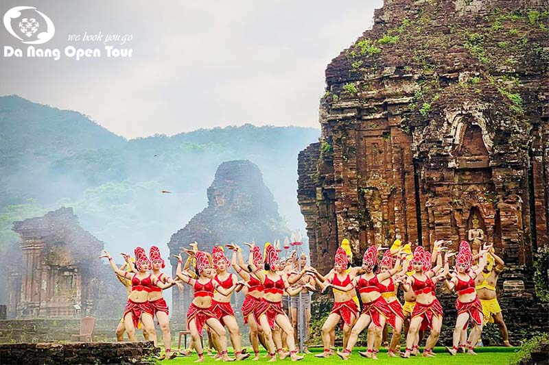 show múa chăm thánh địa mỹ sơn