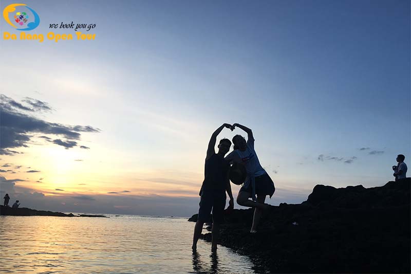 tour đà nẵng lý sơn 3 ngày 2 đêm check in hoàng hôn