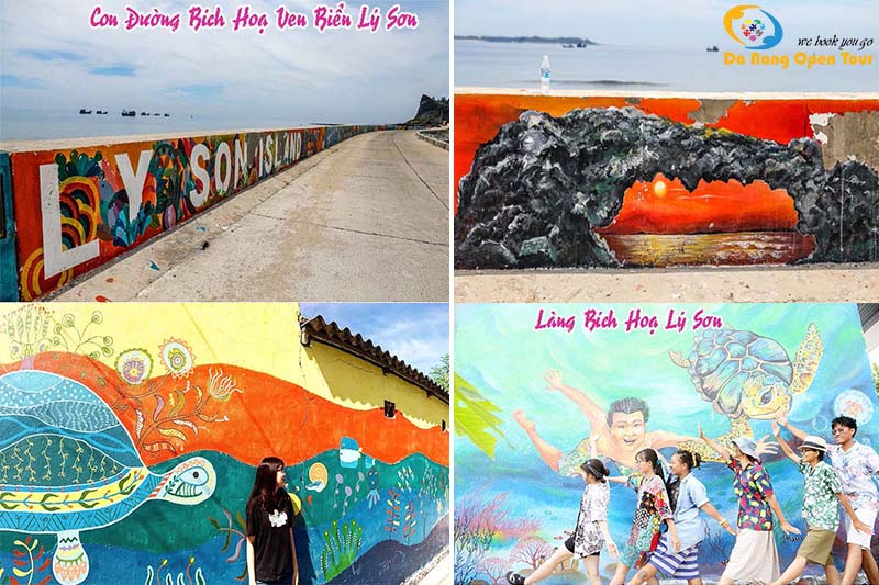tour đà nẵng lý sơn làng bích họa