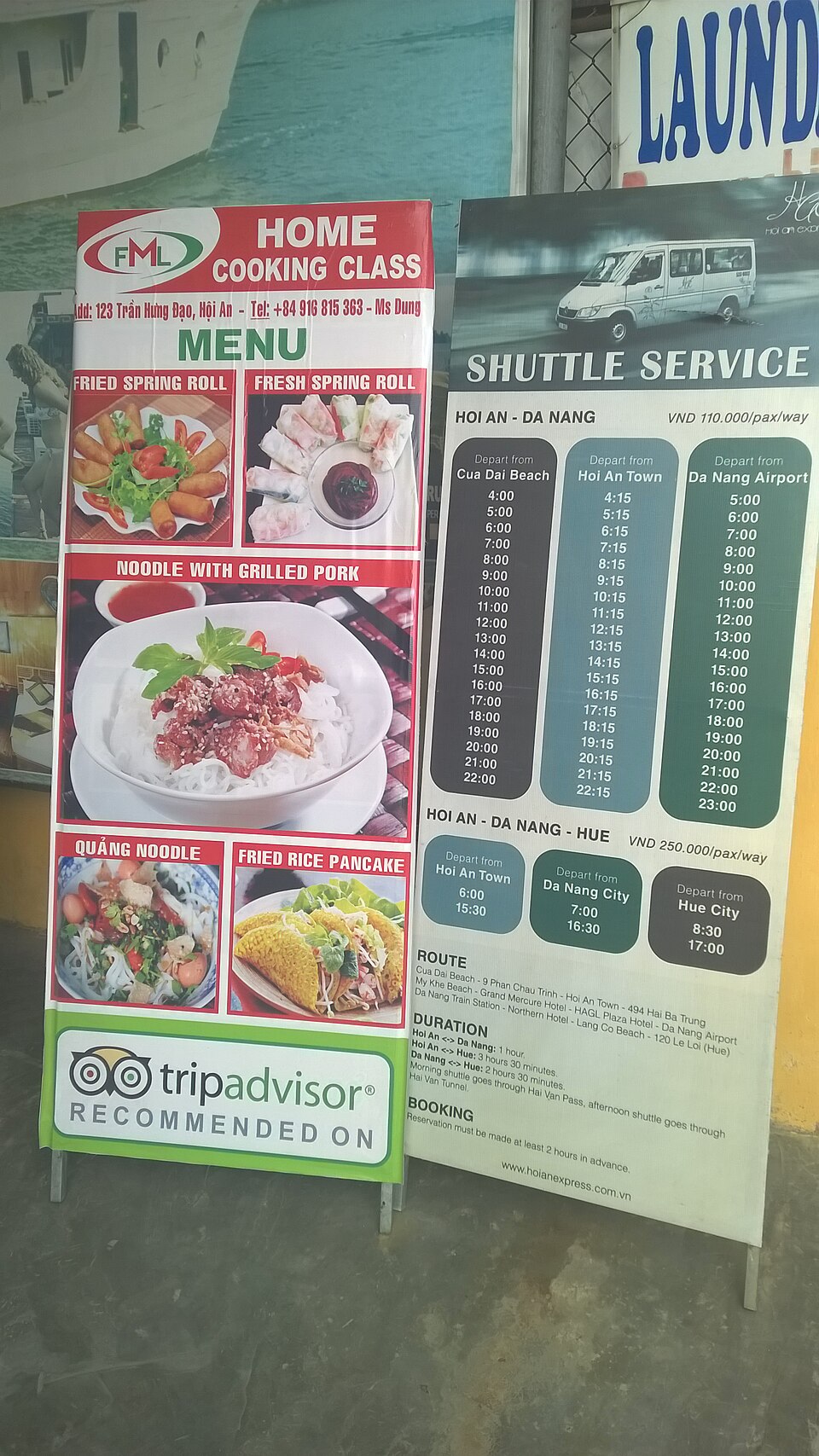 Hình minh họa: So sánh chi tiết các phương tiện di chuyển Đà Nẵng - Hội An